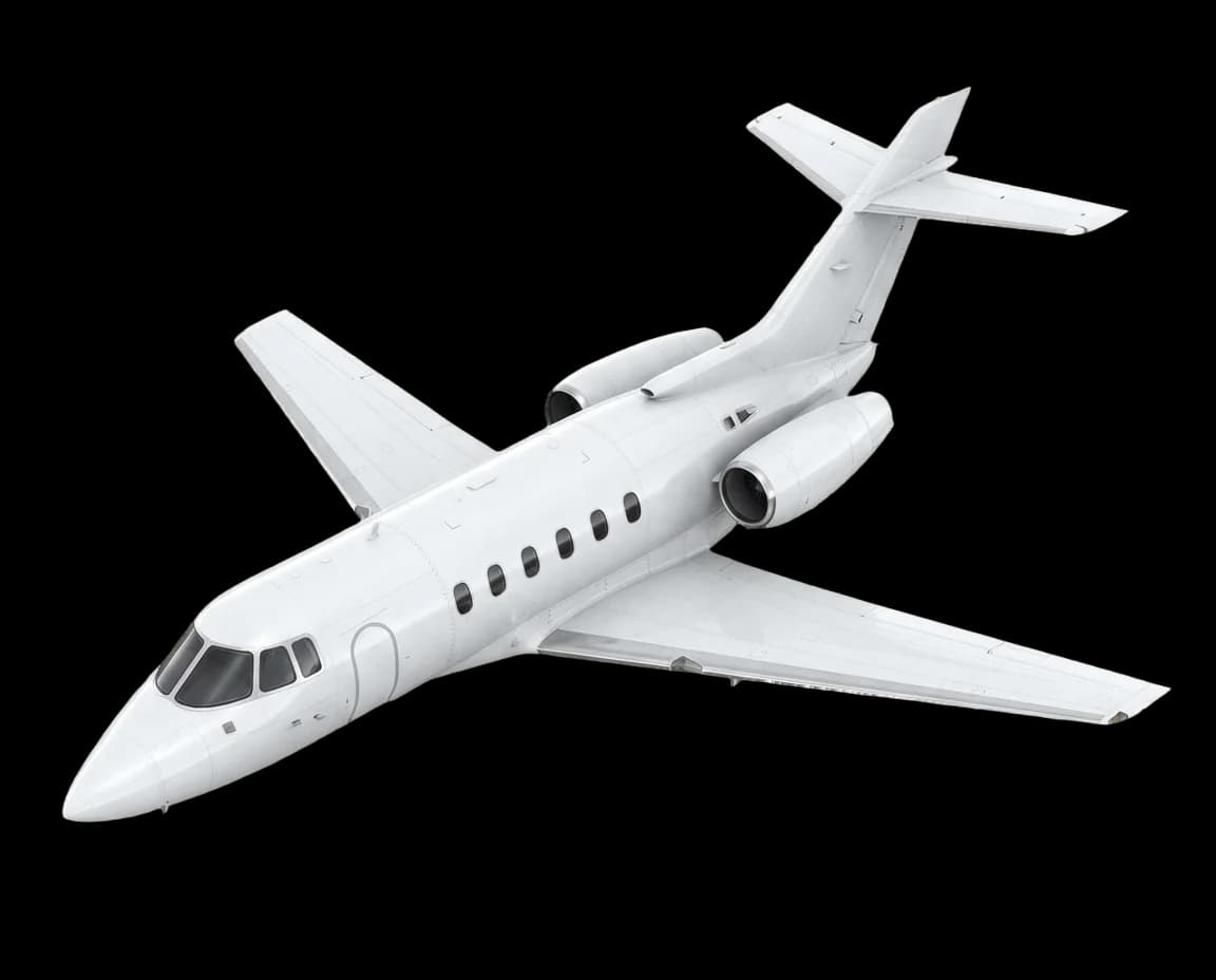 Pilatus PC-24 light jet shown in profile